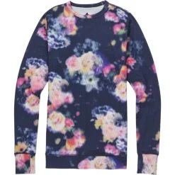 Burton Midweight Women's Crew Prism Floral