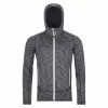 Ortovox Mens Space Dyed Grey Fleece Hoody -Leki Shop 2019 20 ortovox mens space dyed fleece hoody black raven