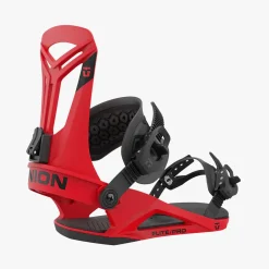 2023 Union Flite Pro Mens Snowboard Bindings Red