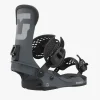 2023 Union Force Mens Snowboard Bindings Charcoal Grey