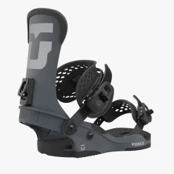 2023 Union Force Mens Snowboard Bindings Charcoal Grey