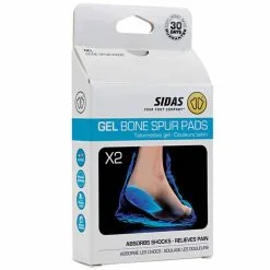 Sidas 10mm Soft Gel Bone Spur Pads -Leki Shop Sidas 10mm Soft Gel Bone Spur Pads box