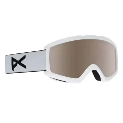 Anon Helix 2.0 Snowboard Goggles Inc. Spare Lens White/Silver Amber