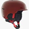 Anon Highwire Helmet Dark Red -Leki Shop anon highwire snowboard helmet dark red