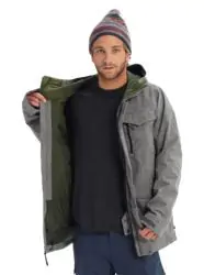 Burton Covert Jacket Bog Heather 6 Burton Covert Jacket Bog Heather - Image 4