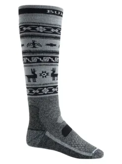 Burton Performance Midweight Socks True Black Heather