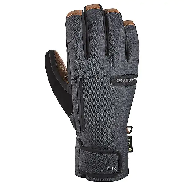 Dakine Leather Titan Gore-Tex Short Snowboard Gloves Carbon 3 Dakine Leather Titan Gore-Tex Short Snowboard Gloves Carbon