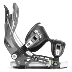 Flow NX2 Quick Entry Snowboard Bindings Space Grey XL (UK 10-13) | PREOWNED