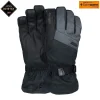 Pow Warner GTX Long Snowboard Gloves Charcoal