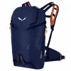 Salewa Sella 26 Litre Ski Touring Backpack -Leki Shop sella 26L blue depth