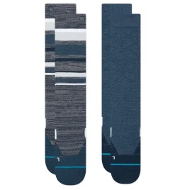 Stance Bobbin Snow Socks 2 Pack Navy